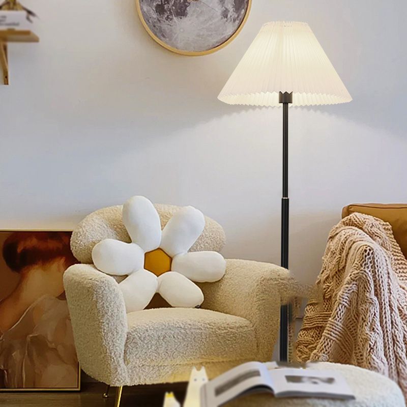 Ozawa Moderne Design Geplooide Vloerlamp Metalen Wit/Groen/Apricot Slaapkamer/Woonkamer
