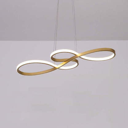 Louise Design LED Hanglamp Metal/Silicone Zwart/Wit/Goud Slaap/Eet/Woonkamer