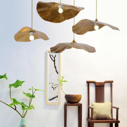 Carins Nordic Creatief Lotus Leaf Hanglampen Metaal Woonkamer/Eetkamer