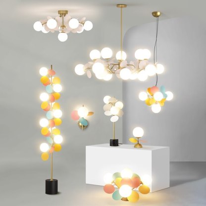 Jevon Design LED Hanglamp Acryl/Glas Woonkamer/Slaapkamer/Kinderkamer