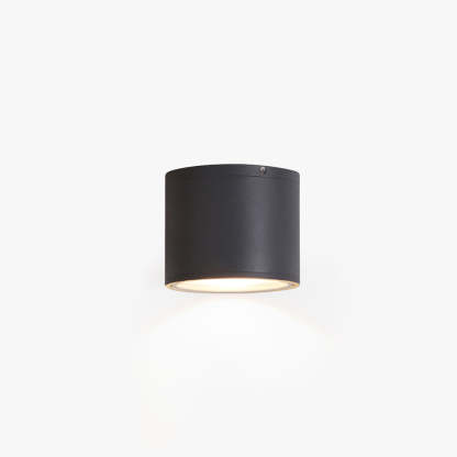 Orr Modern LED Rond Kleine Witte Zwart Metaal Woonkamer Buiten