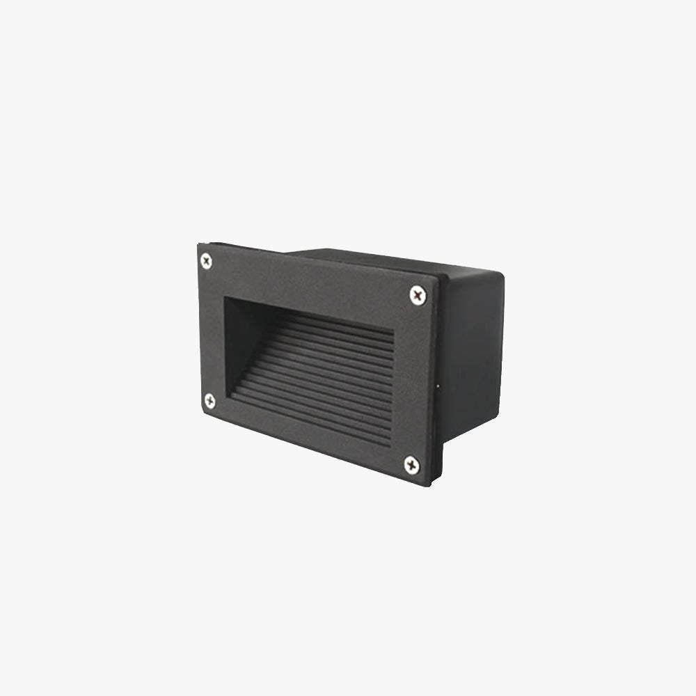 Orr Moderne Wandlamp Zwart/Grijs Metaal Buiten Trappenhuis