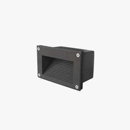 Orr Moderne Wandlamp Zwart/Grijs Metaal Buiten Trappenhuis