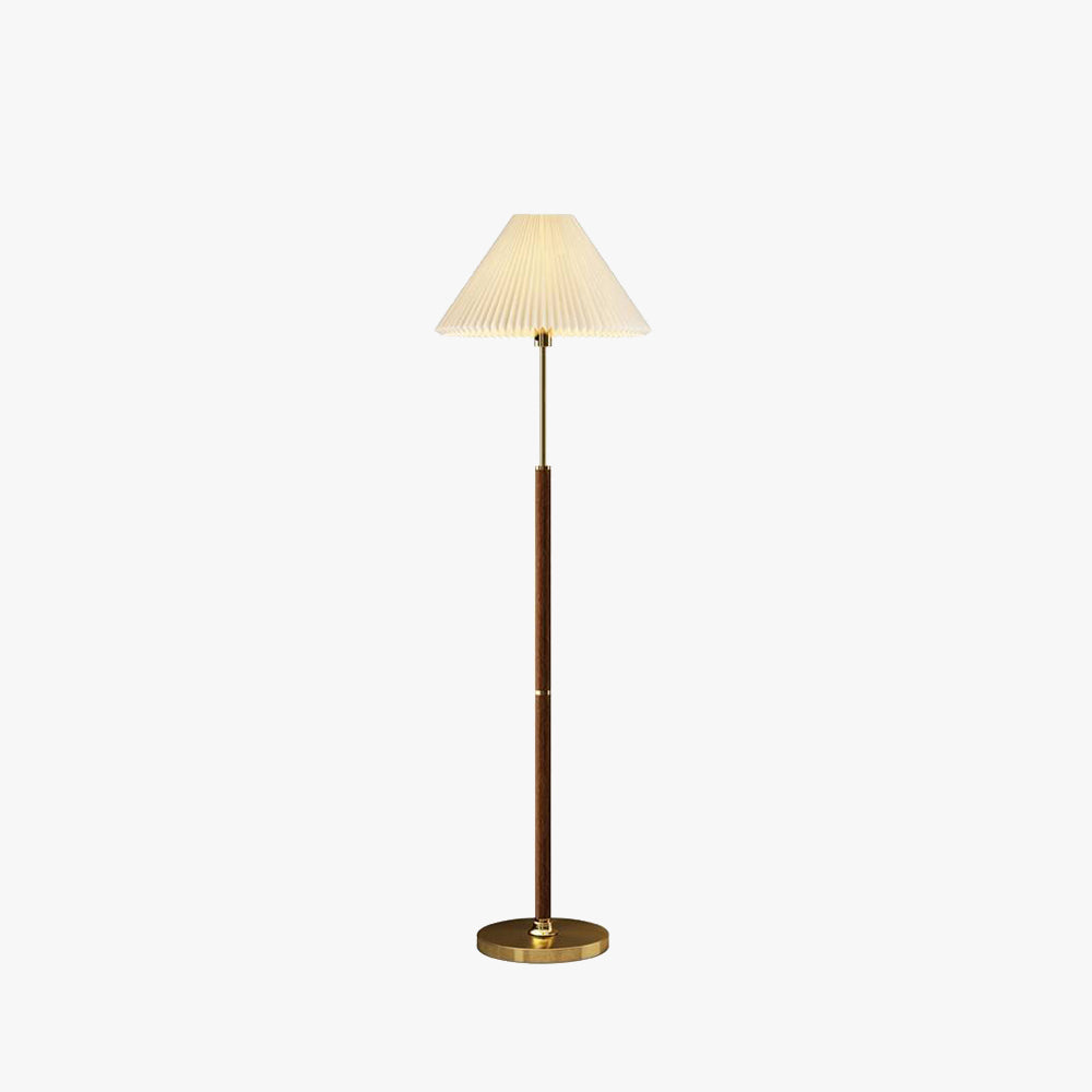 Ozawa Moderne Design Eenvoudig Notenhout/Metaal/Stof Tafel/Vloerlamp Woonkamer