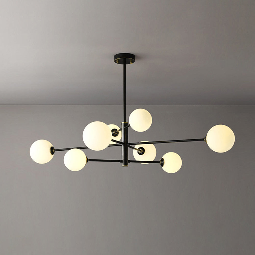 Valentina Moderne LED Hanglamp Metaal/Glas Copper/Black Slaap/Woon/Eetkamer