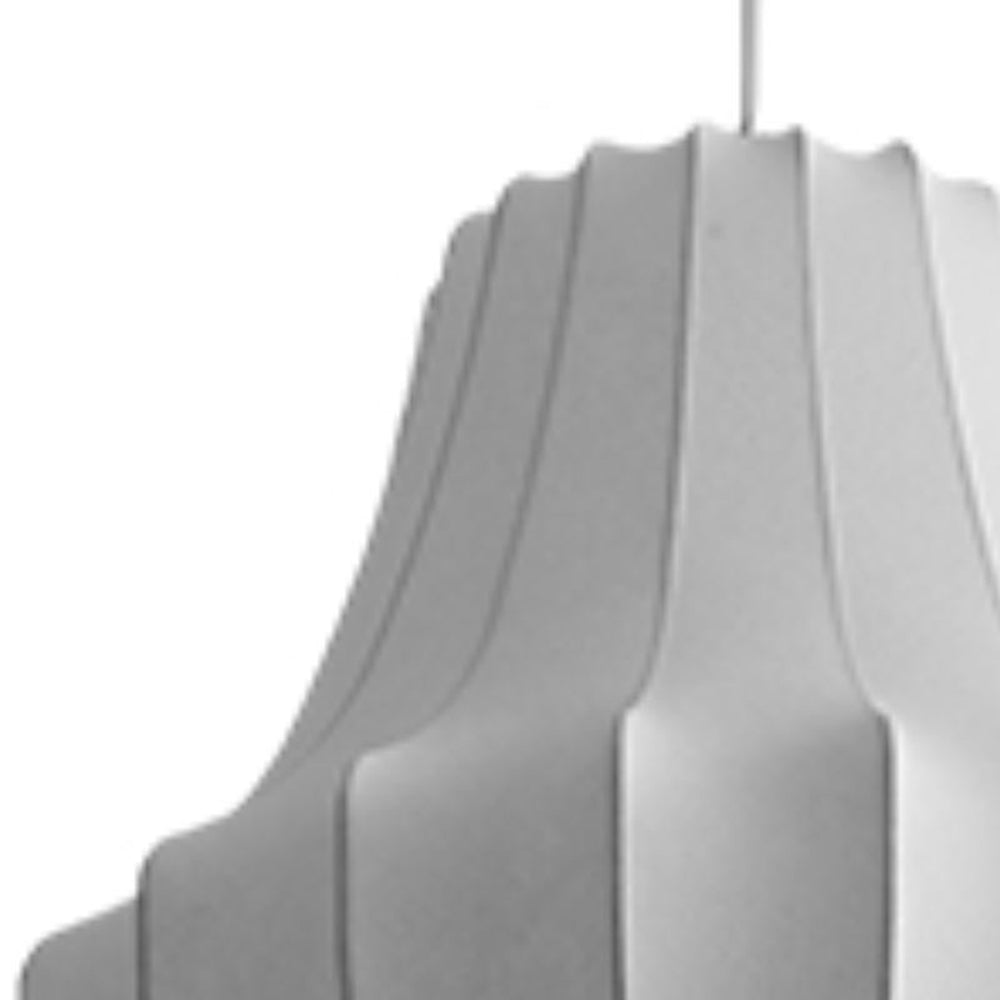 Renée Design LED Hanglamp Wit Metaal/Stof Slaap/Eet/Woonkamer