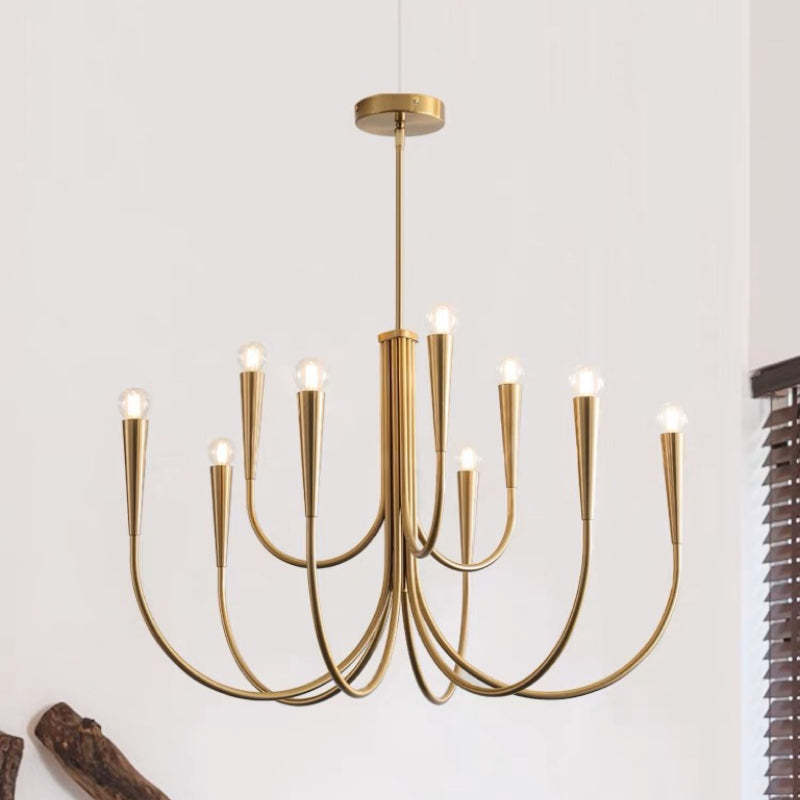 Hailie Moderne Design LED Hanglampen Goud Metaal Woonkamer Keuken
