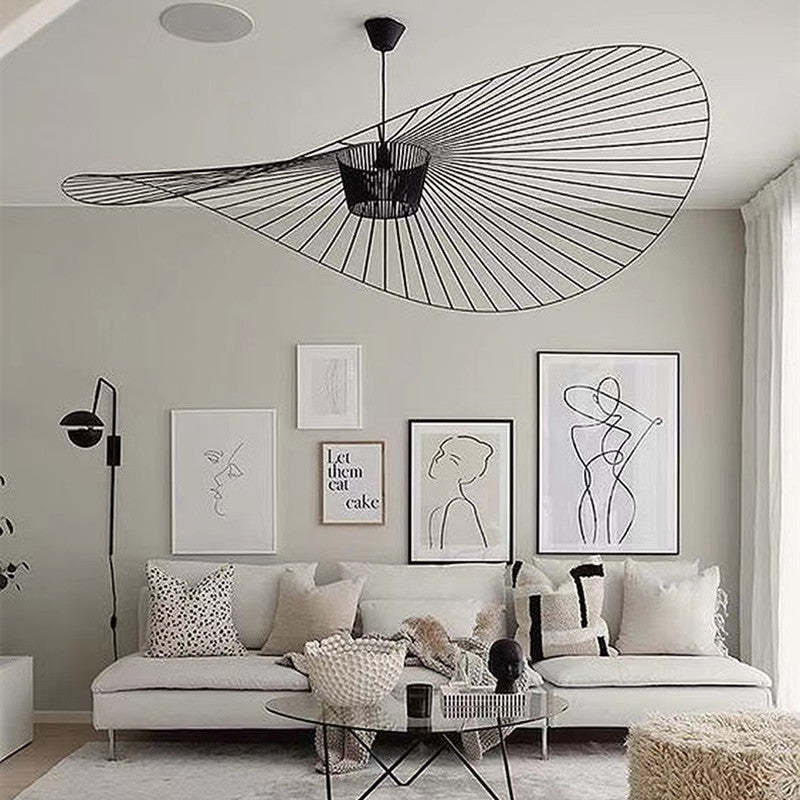 Renée Design LED Hanglamp Zwart/Bruin/Gouden/Wit Rotan Woon/Slaapkamer
