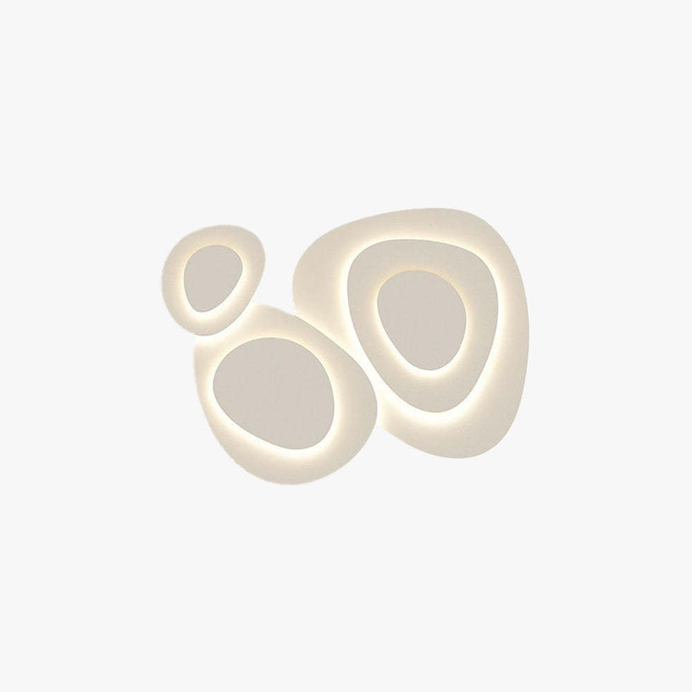 Valentina Design LED Plafondlamp Metaal Wit Slaap/Woon/Kinder/Eetkamer