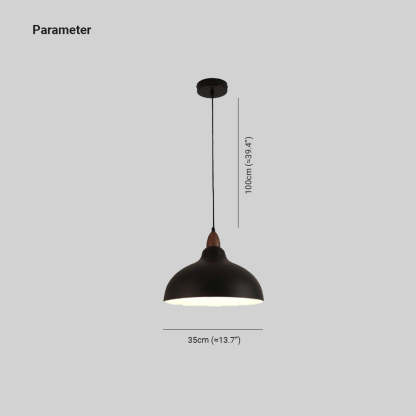 Morandi Moderne LED Hanglamp Kap Metaal Zwart/Wit Slaap/Woon/Eetkamer