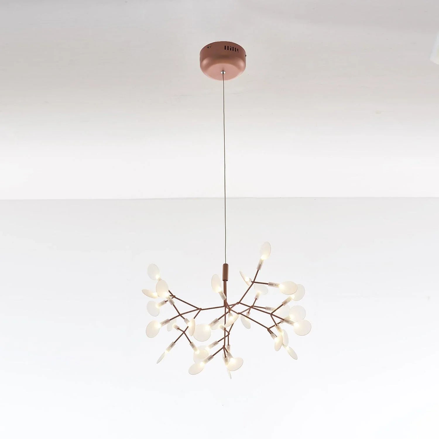 Olivia Vintage Design Luxe LED Kroonluchter Metaa/Acryl Woonkame