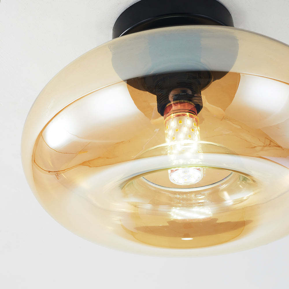 Sanna Industrie Design Globe LED Plafondlamp Glas Woonkamer