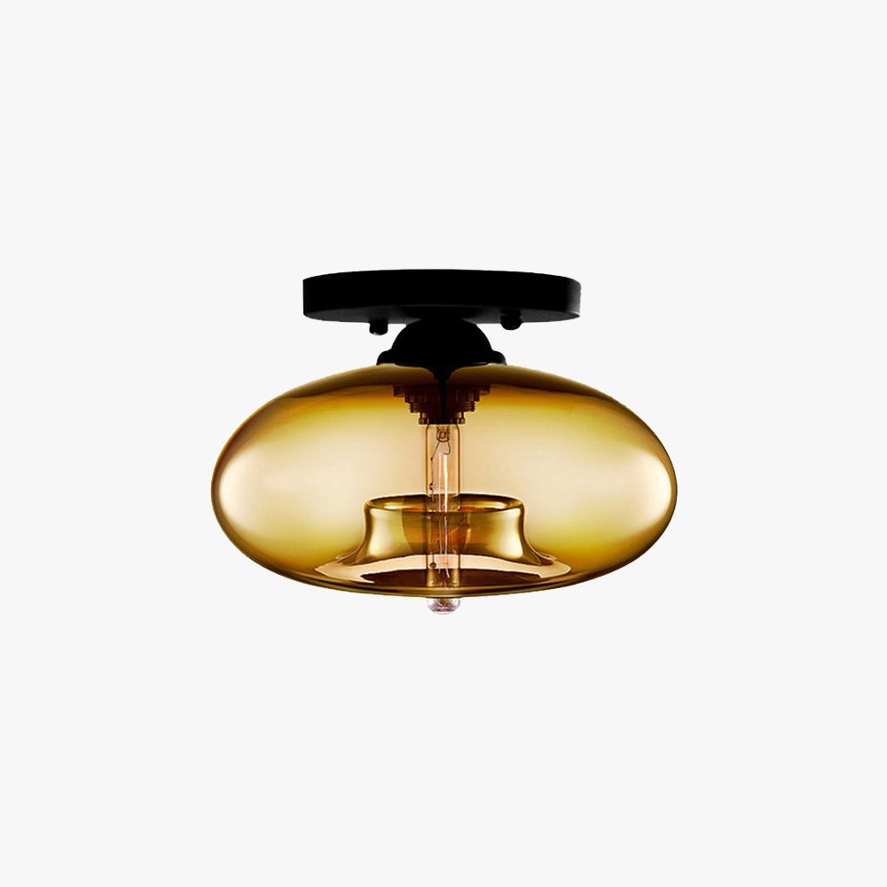 Sanna Industrie Design Globe LED Plafondlamp Glas Woonkamer
