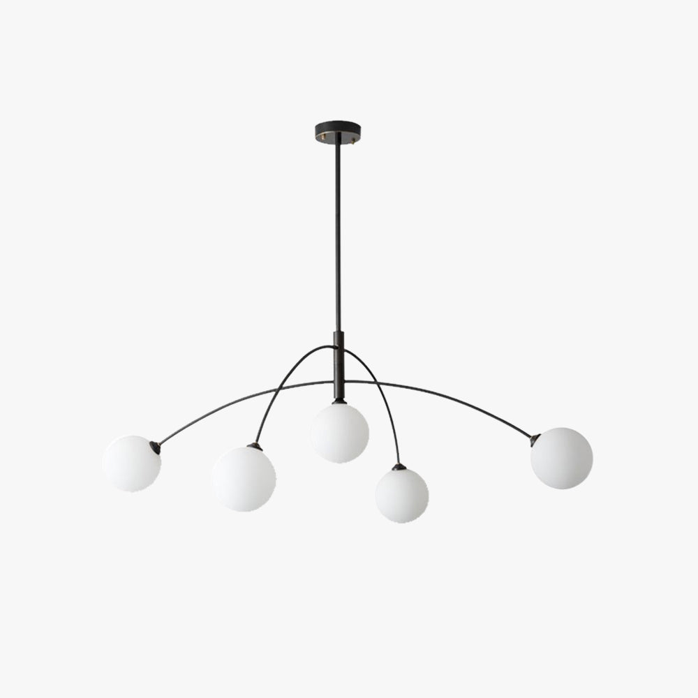 Valentina Moderne Hanglamp Zwart/Gouden Metaal Woonkamer Slaapkamer