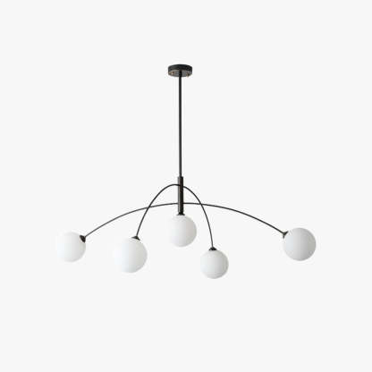 Valentina Moderne Hanglamp Zwart/Gouden Metaal Woonkamer Slaapkamer