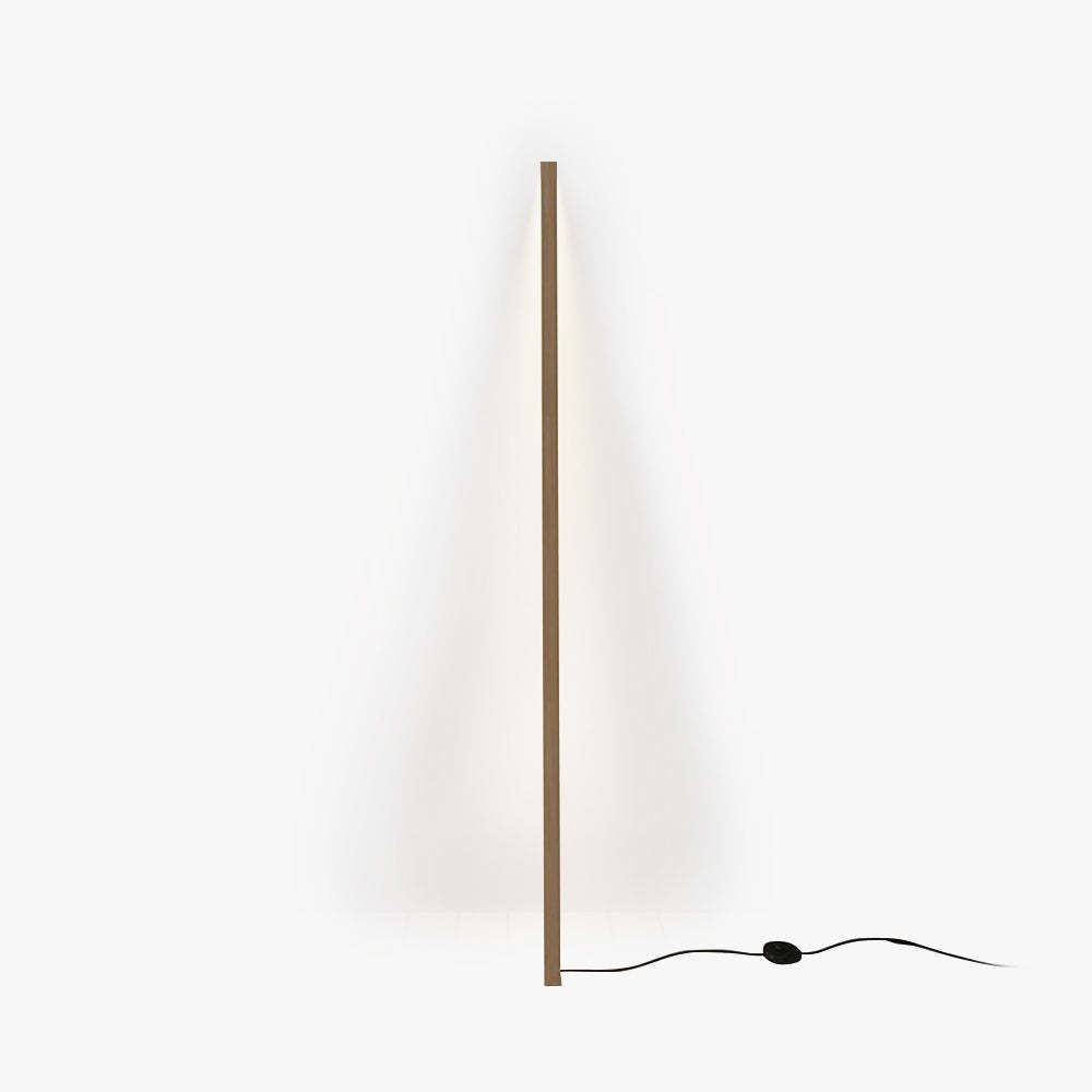 Ozawa Minimalistische Design Lineaire Vloerlamp Walnoot/Hout Slaapkamer/Woonkamer