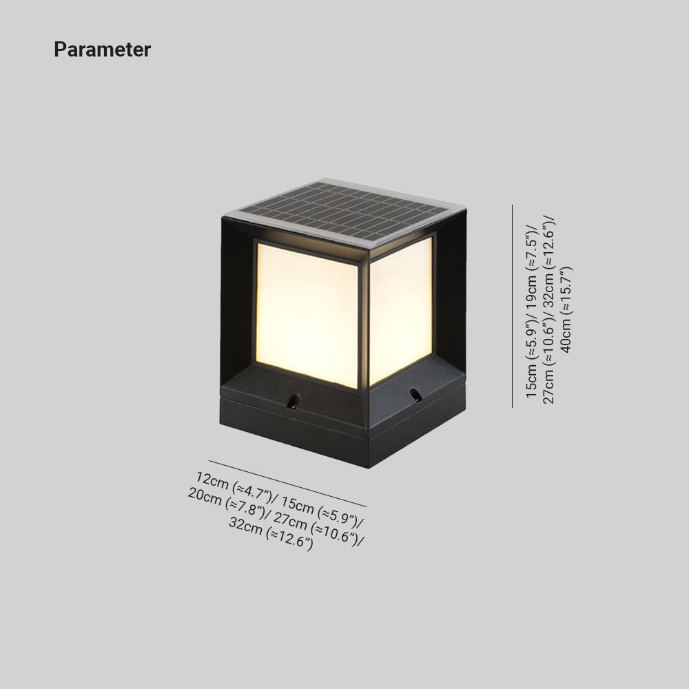 Riley Moderne LED Buitenlamp Bruin Metaal/Acryl Tuin/Stoeprand/Balkon