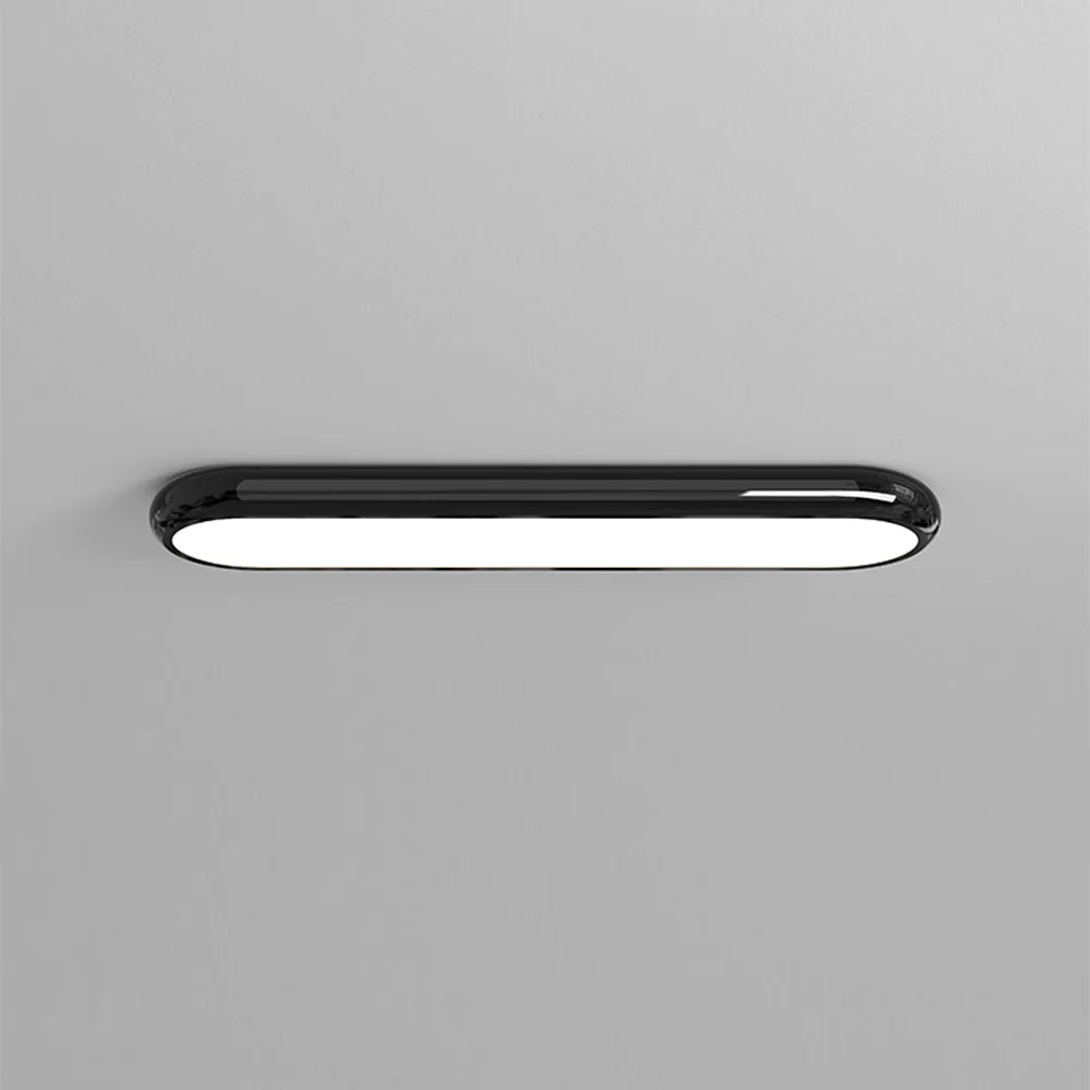 Ozawa Moderne LED Plafondlamp Metaal Acryl Zwart Geel Woonkamer
