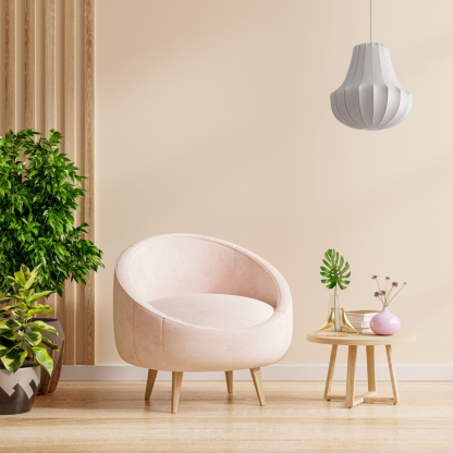 Renée Design LED Hanglamp Wit Metaal/Stof Slaap/Eet/Woonkamer