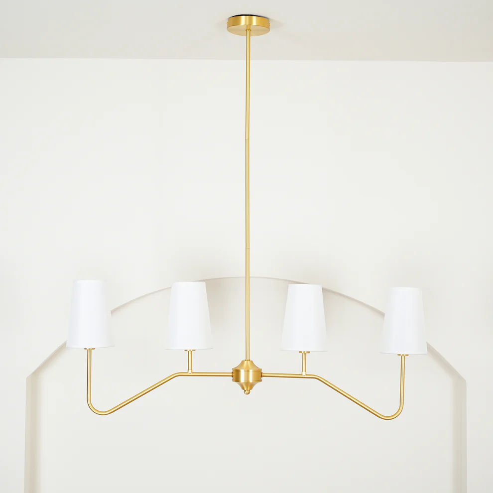 Alessio Vintage Klassiek Metaal Stof Hanglampen Lampenkap Woonkamer Eetkamer