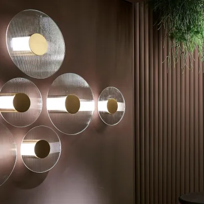 Orr Minimalisme Metaal Glas Wandlamp Eetkamer Slaapkamer
