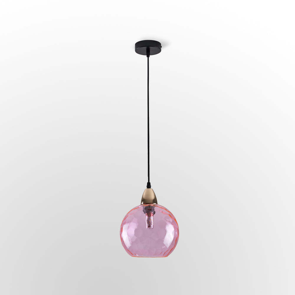 Hailie Design Grote Ronde LED Hanglampen Metaal Glas Eetkamer
