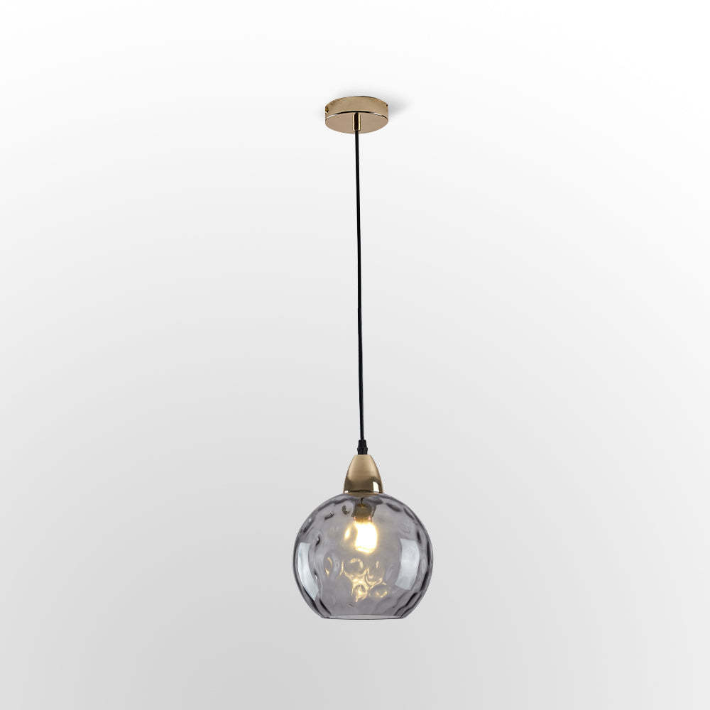 Hailie Design Grote Ronde LED Hanglampen Metaal Glas Eetkamer