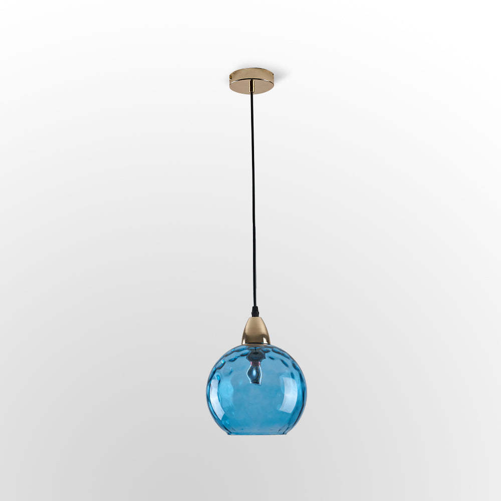Hailie Design Grote Ronde LED Hanglampen Metaal Glas Eetkamer