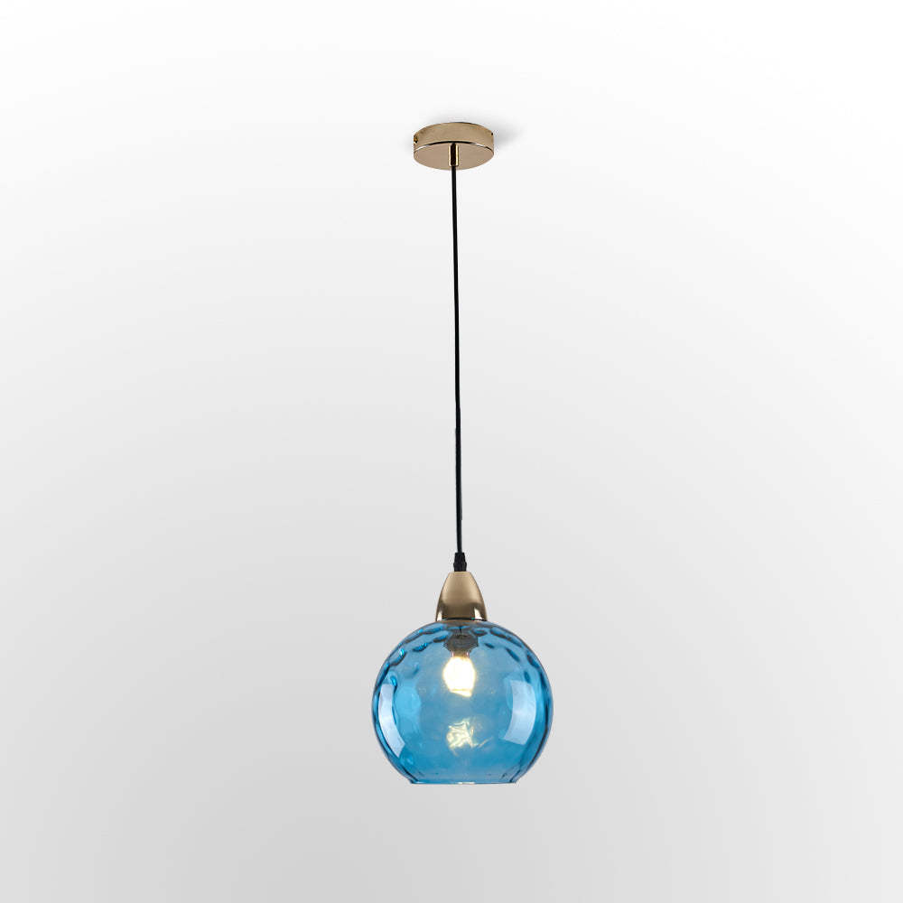 Hailie Design Grote Ronde LED Hanglampen Metaal Glas Eetkamer