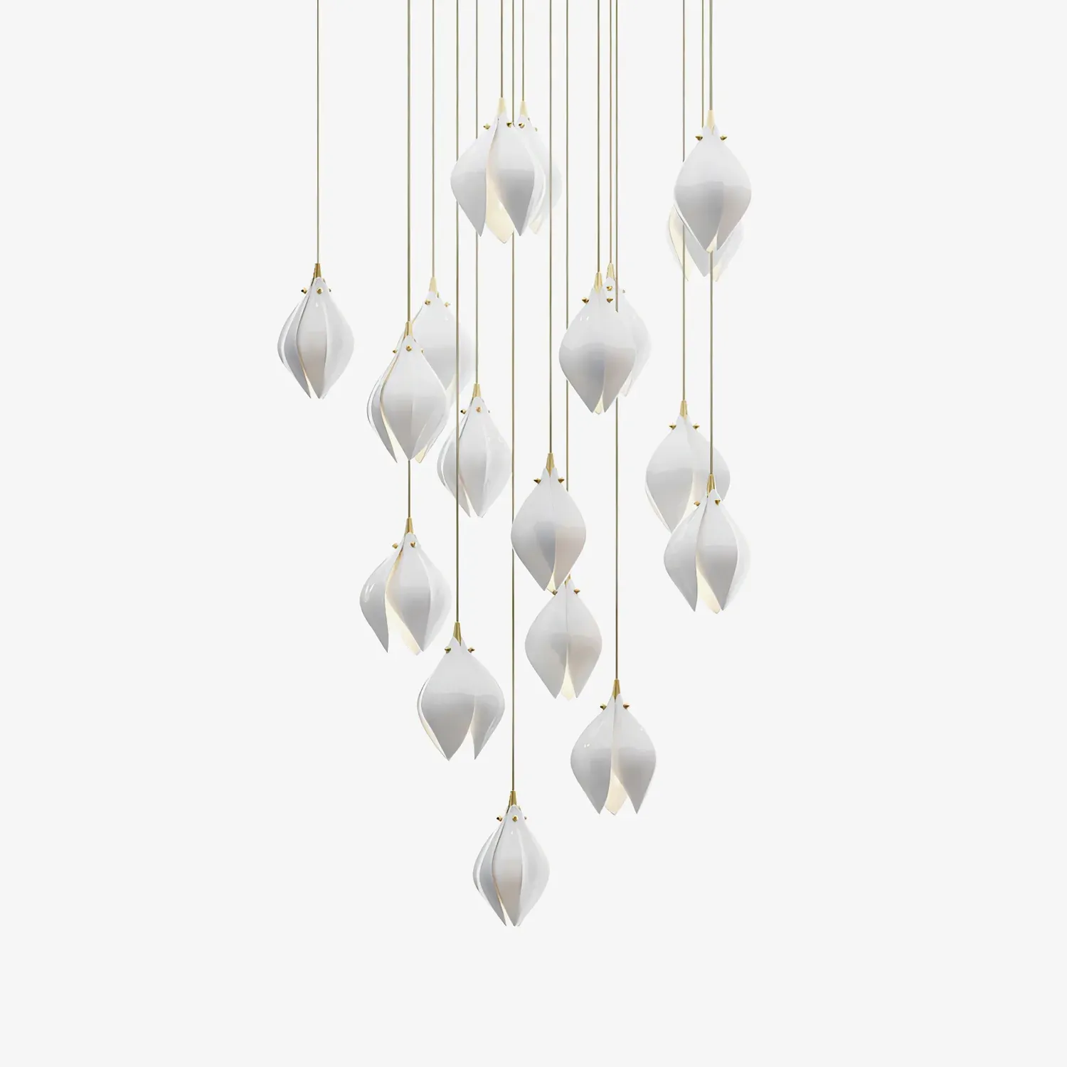 Carins Modern Unusual Ceramic Pendant Light Living Room Hallway