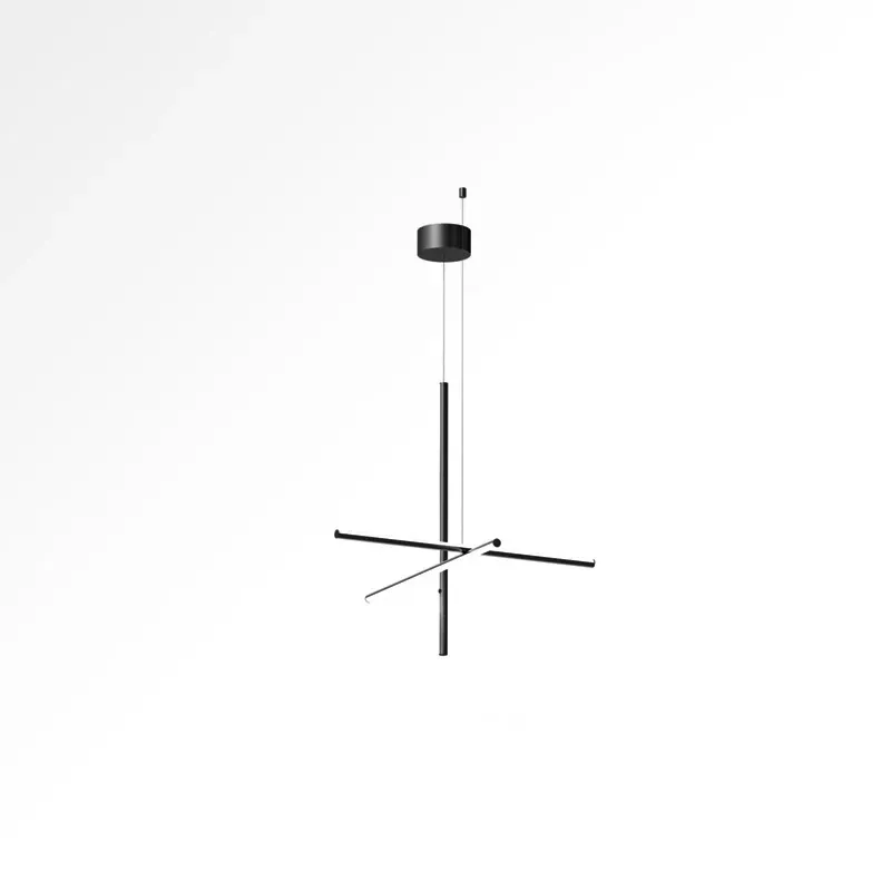 Valentina Minimalism Metal Gold Black Pendant Light Bedroom Living Room