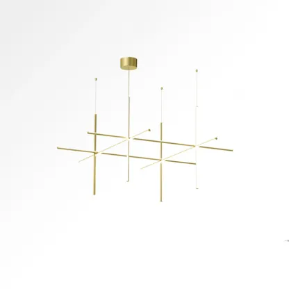Valentina Minimalism Metal Gold Black Pendant Light Bedroom Living Room