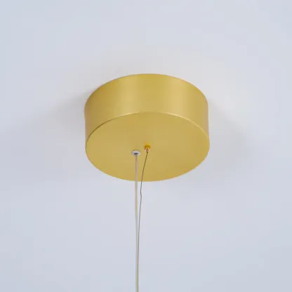 Valentina Minimalism Metal Gold Black Pendant Light Bedroom Living Room