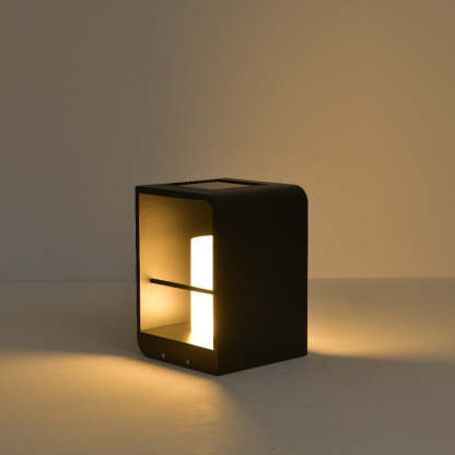 Orr Moderne Cilinder LED Buitenlamp Metaal Zwart Tuin/Stoeprand/Balkon