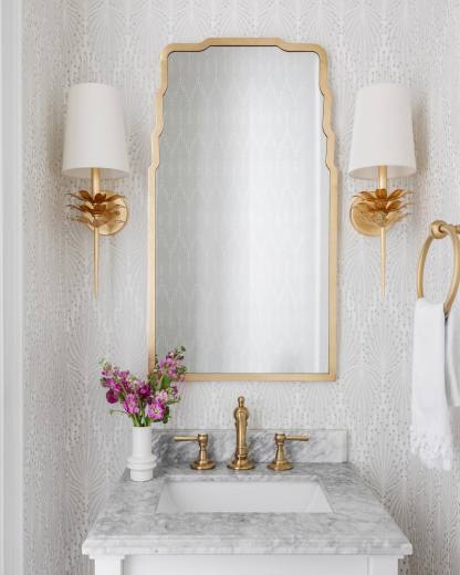 Alessio Minimalism Metal Fabric Brass Silver Wall Lamp Dining Room Bedroom