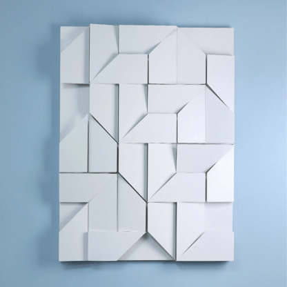 Eveline Design Rechthoekig LED Wandlamp Metaal Wit Slaap/Woon/Eetkamer
