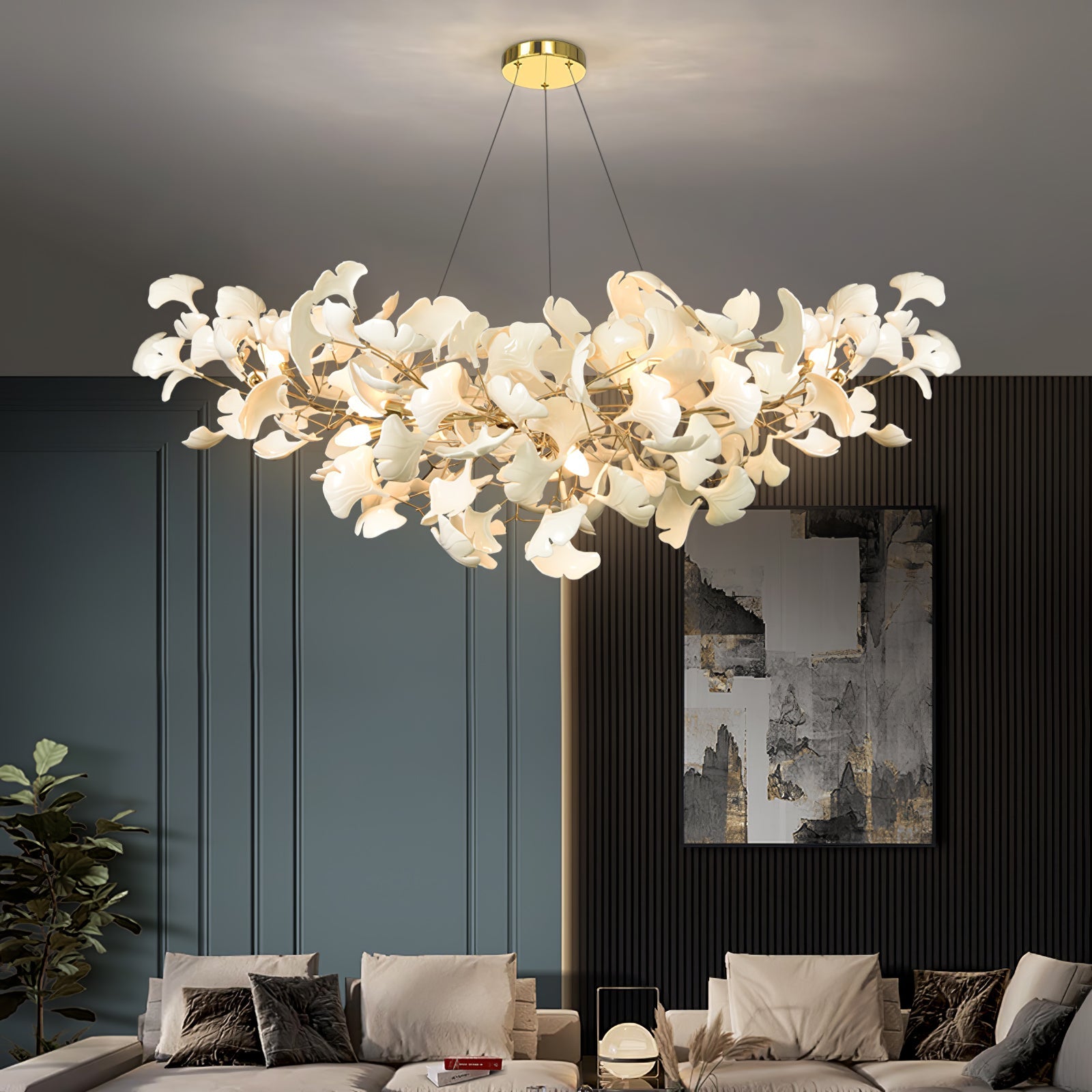 Olivia Moderne Goud Design Hanglamp Metaal Woonkamer/Slaapkamer