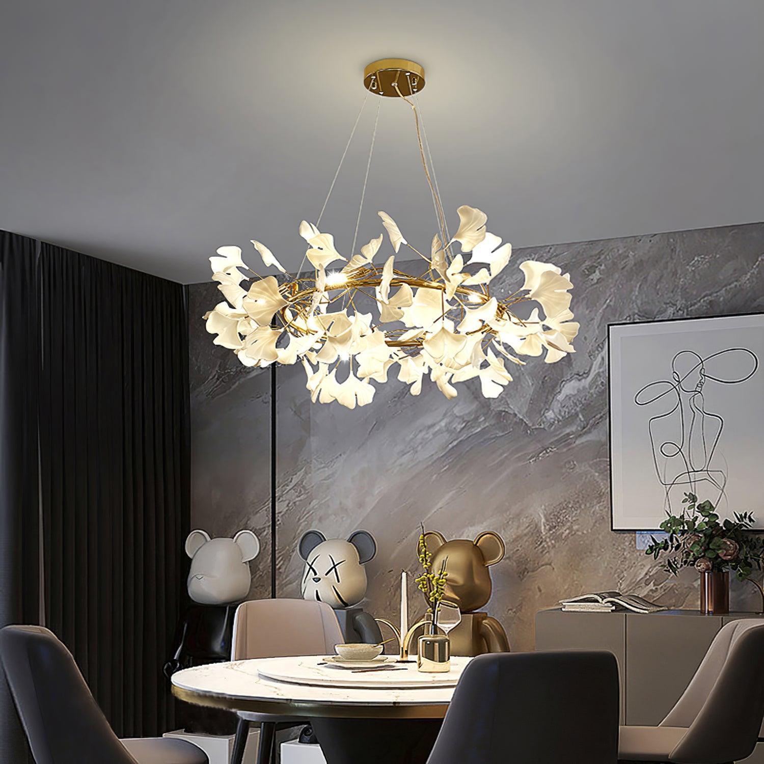 Olivia Moderne Hanglamp Wit Metaal Woonkamer/Slaapkamer