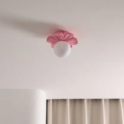Carins Hars Roze Beige Bloem Plafondlamp Eetkamer Slaapkamer