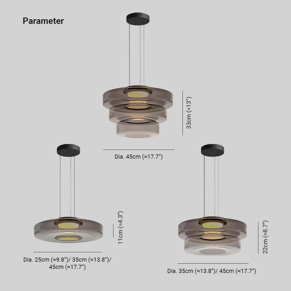 Hailie Modern Keuken Eiland Glas Hanglampen Woonkamer