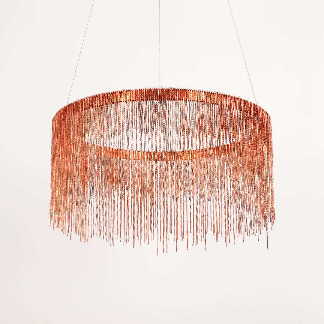 Marilyn Design Grote LED Hanglamp Zwart Wit Gouden Metaal Woonkamer