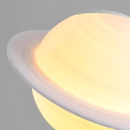 Hailie Modern Jupiter Round Pendant Light Shades Bedroom