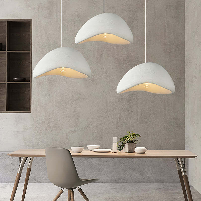Byers Moderne Gespikkelde LED Hanglamp Wit/Grijs HDP Woonkamer