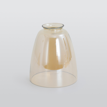 Levy Industriële Glazen Hanglamp Helder/Amber/Rookgrijs Woonkamer/Slaapkamer