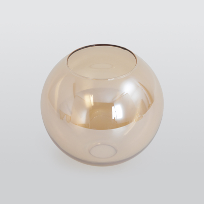 Levy Industriële Glazen Hanglamp Helder/Amber/Rookgrijs Woonkamer/Slaapkamer