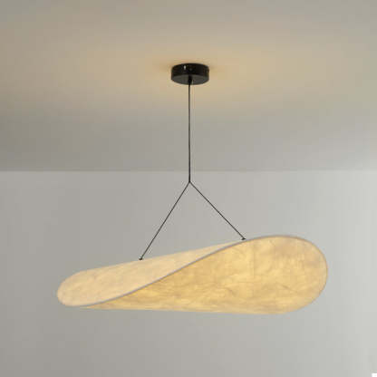 Renée Moderne LED Hanglamp Metaal/Kunstzijde Wit Slaap/Eet/Woonkamer