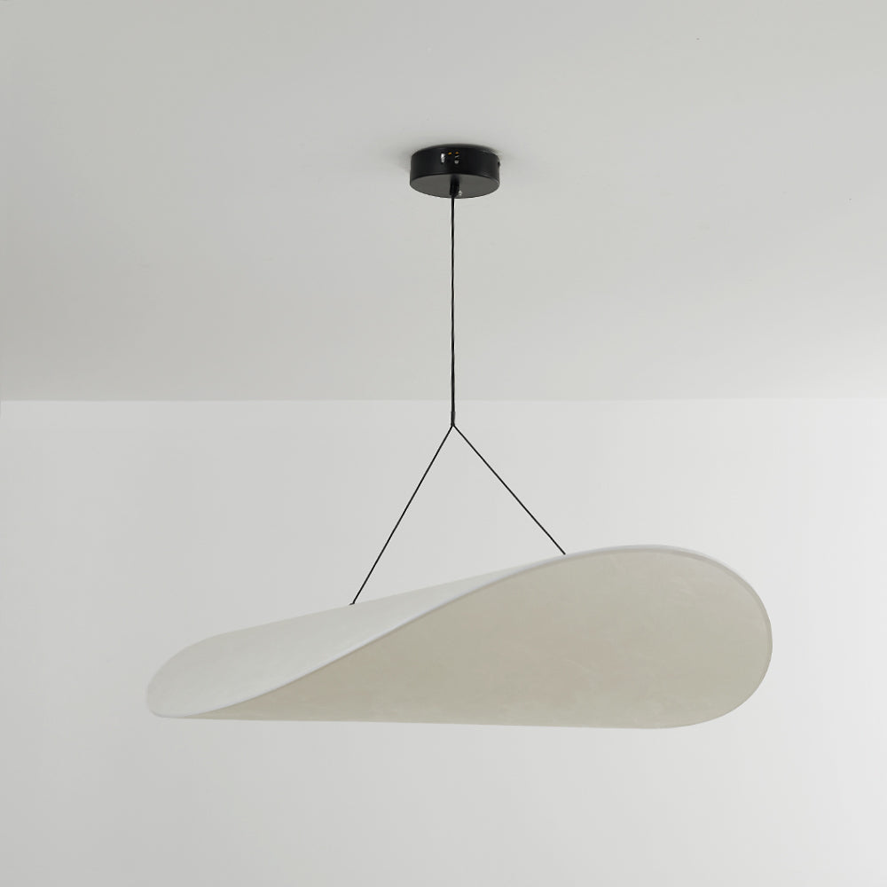 Renée Moderne LED Hanglamp Metaal/Kunstzijde Wit Slaap/Eet/Woonkamer