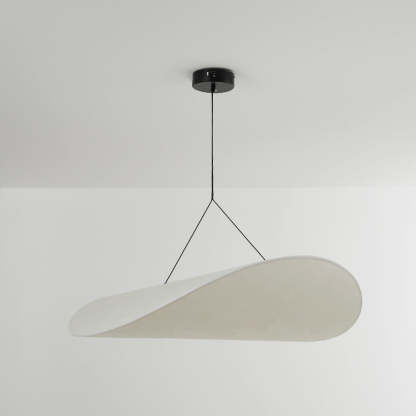 Renée Moderne LED Hanglamp Metaal/Kunstzijde Wit Slaap/Eet/Woonkamer