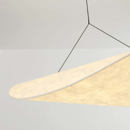 Renée Moderne LED Hanglamp Metaal/Kunstzijde Wit Slaap/Eet/Woonkamer