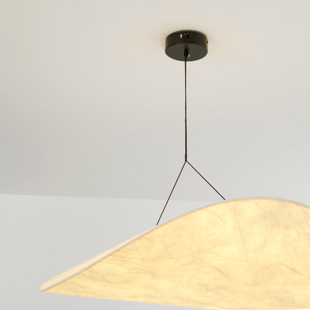 Renée Moderne LED Hanglamp Metaal/Kunstzijde Wit Slaap/Eet/Woonkamer